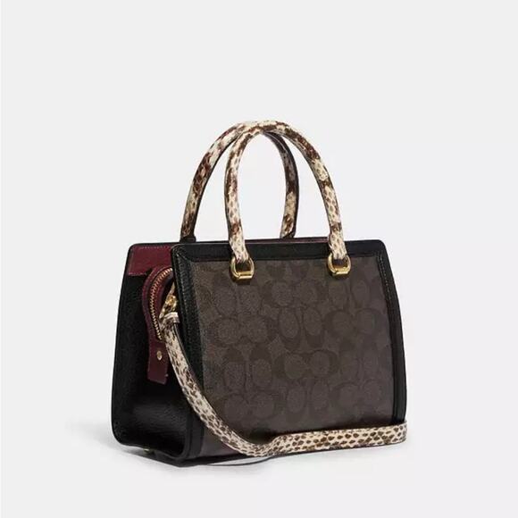 NWT - Coach - Grace Carryall In Signature Canvas - Picture 2 of 5